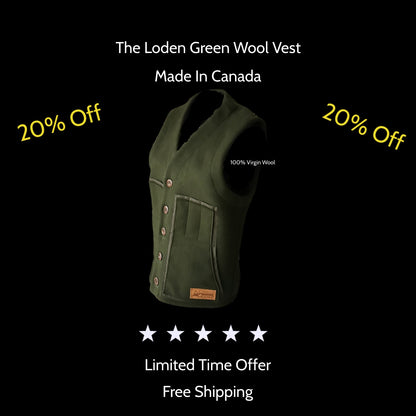 The Loden Green Vest