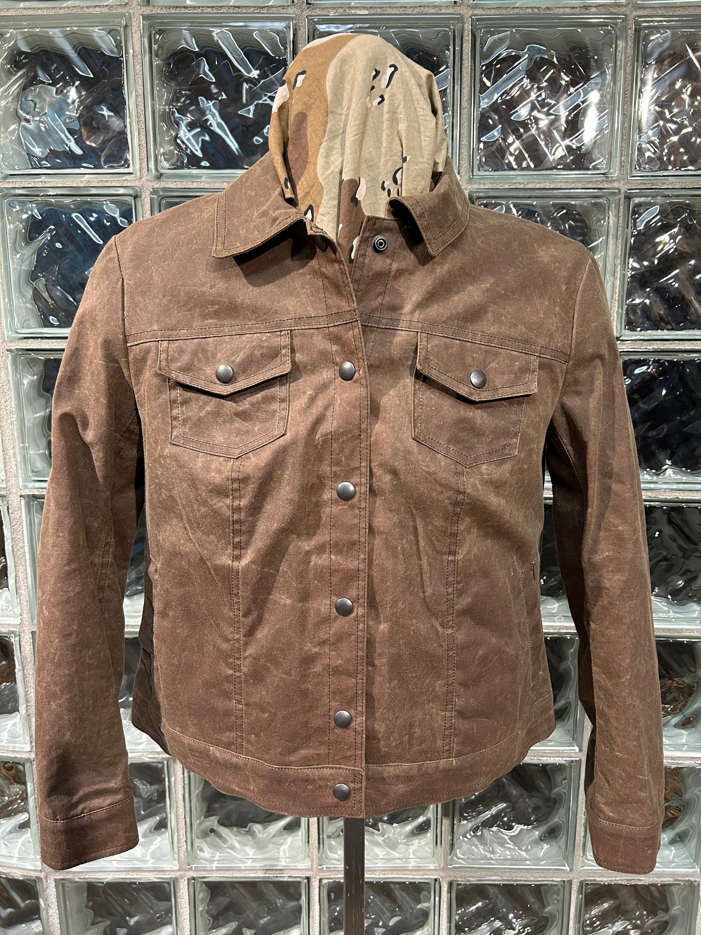 Woman's Waxed Trucker Jacket