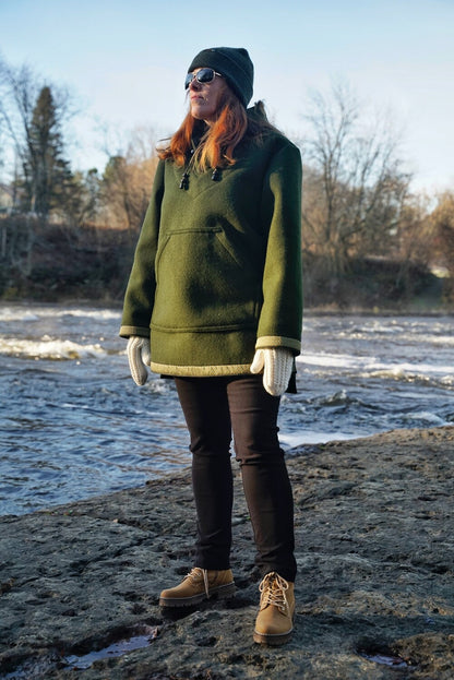 The Women’s Loden Green Anorak©